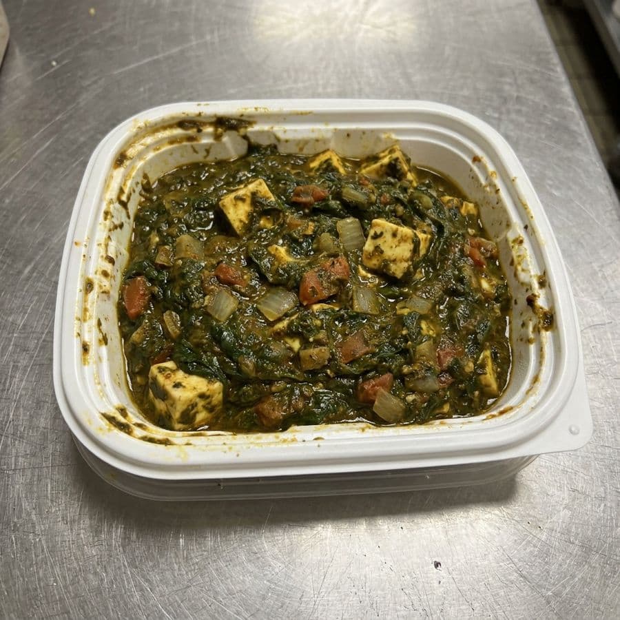 Saag Paneer (Palak)