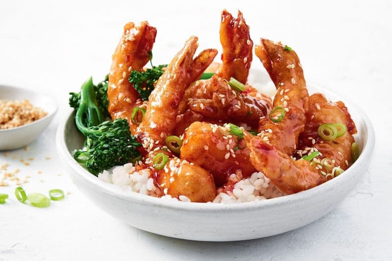 Crispy Honey Chilli Garlic Prawn