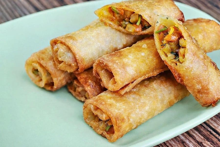 Vegetable Spring Rolls (6 pcs)
