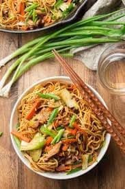 Szechuan Veggie Chow Mein