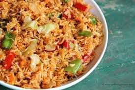 Chilli Garlic Veggie Fried Rice