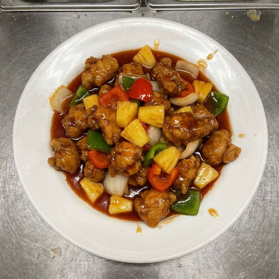 Sweet & Sour Chicken with Pineapple
