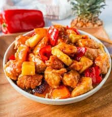 Sweet & Sour Chicken with Pineapple