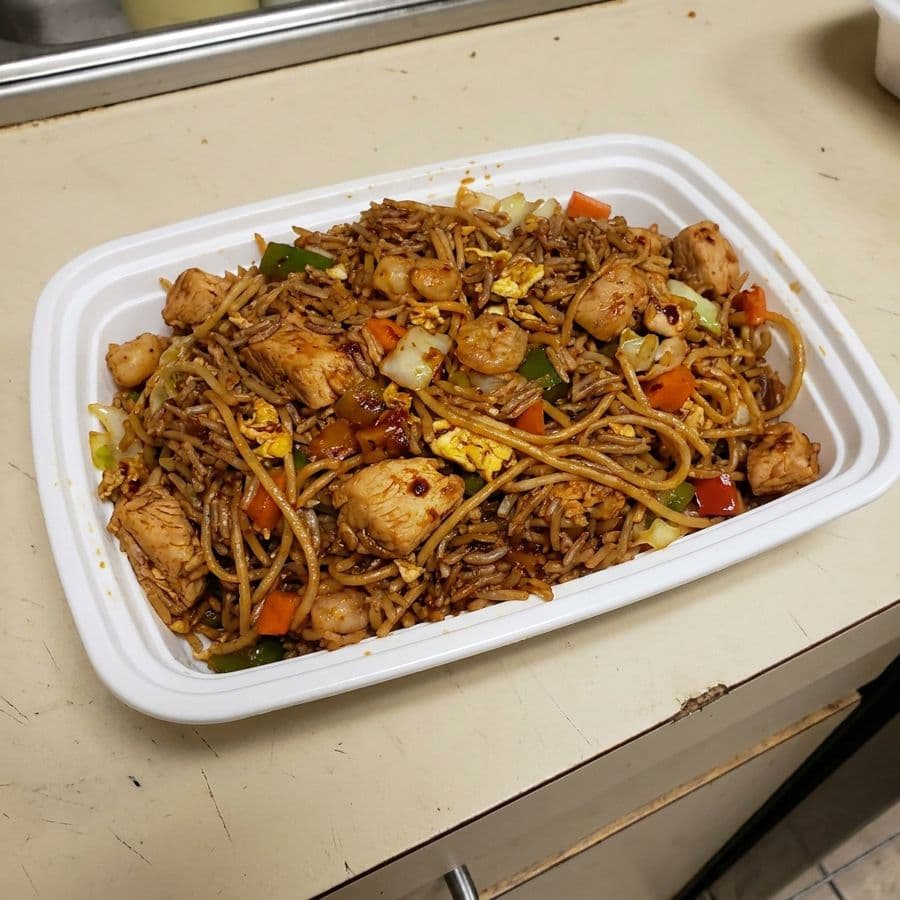Triple Szechuan Mixed Fried Rice