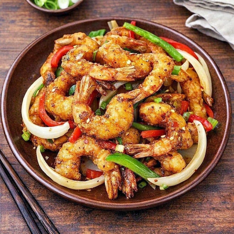 Salt & Pepper Prawns