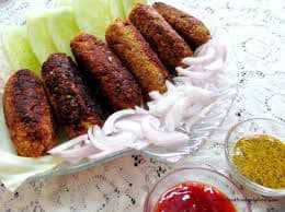 Seekh Kebab (Appetizer Portion)