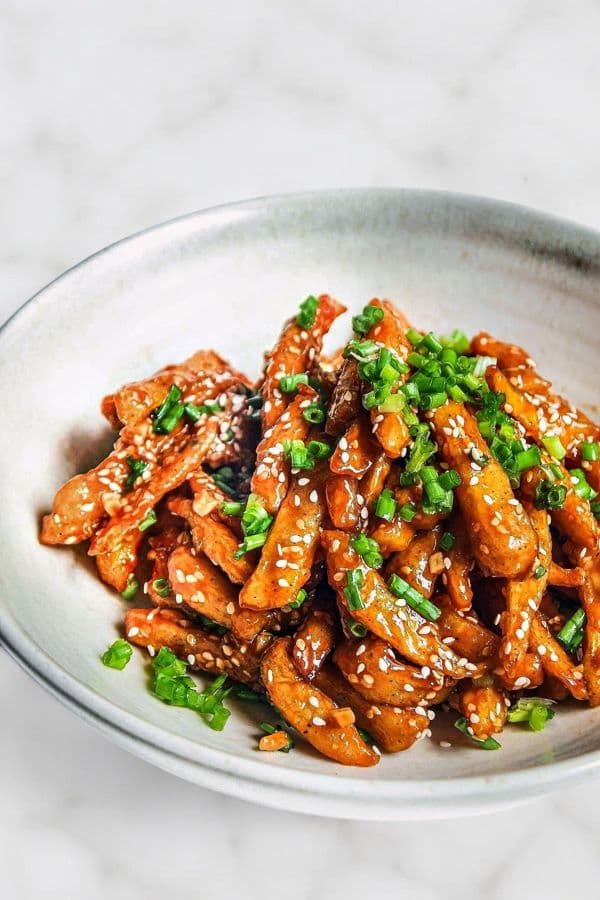 Crispy Honey Chilli Garlic Potato