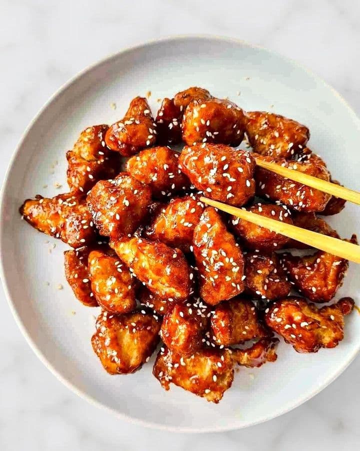 Crispy Honey Chilli Garlic Chicken
