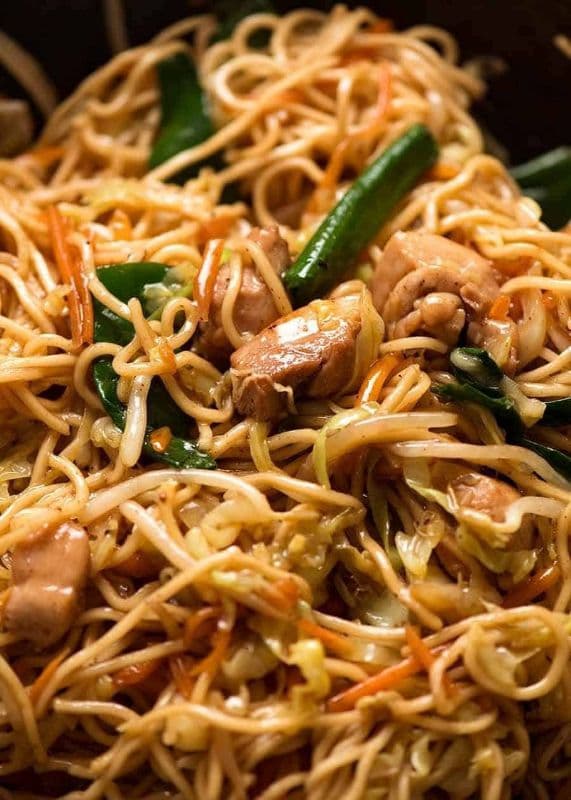 Szechuan Chicken Chow Mein
