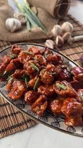 Crispy Honey Chilli Garlic Mushroom