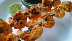 Poleko Jhinga (Prawn Tikka) (8 pcs)