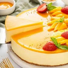 Mango-Berry Cheesecake