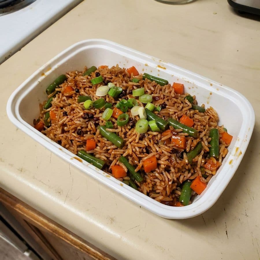 Szechuan Veggie Fried Rice