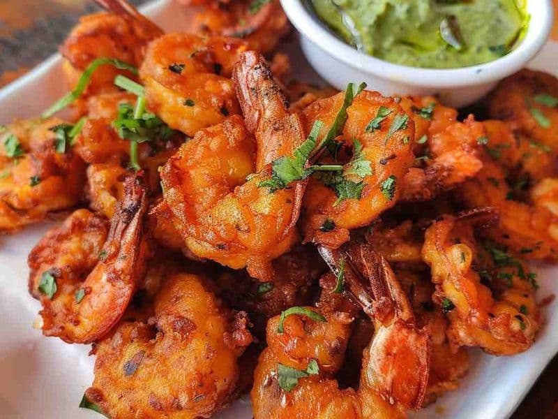 Crispy Prawn Pakora (8 pcs)